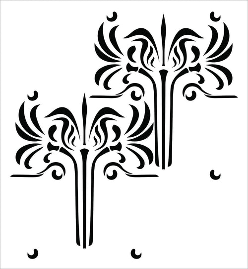 #1053 Andorra Stencil