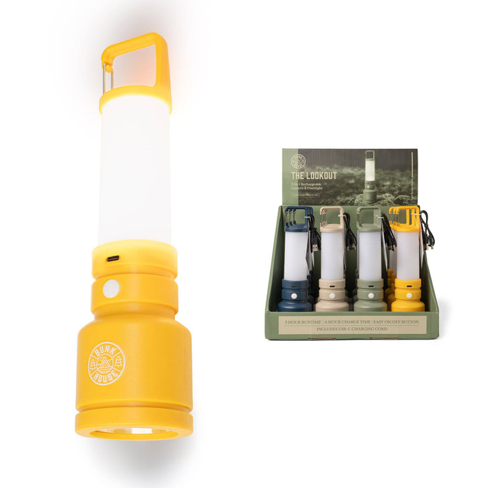 2-In-1 Rechargeable Lantern & Flashlight
