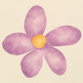 #730 Petal Flower Stencil