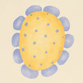 #732 Polka-Dot Flower Stencil