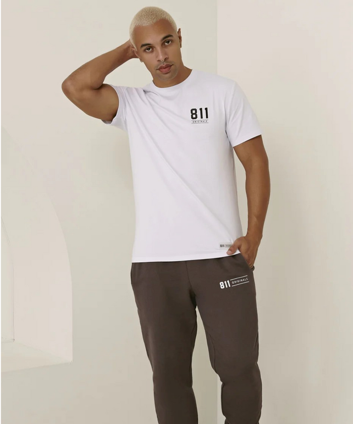 811 Originals Unisex Bamboo T-shirt (White)