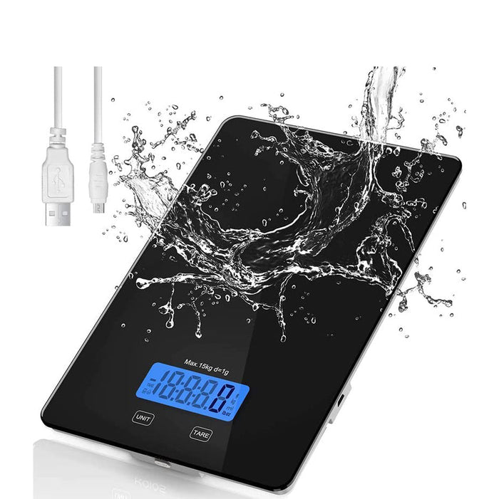 A0554, Food Scale, 33lb/15Kg Digital Kitchen Scale     @ #