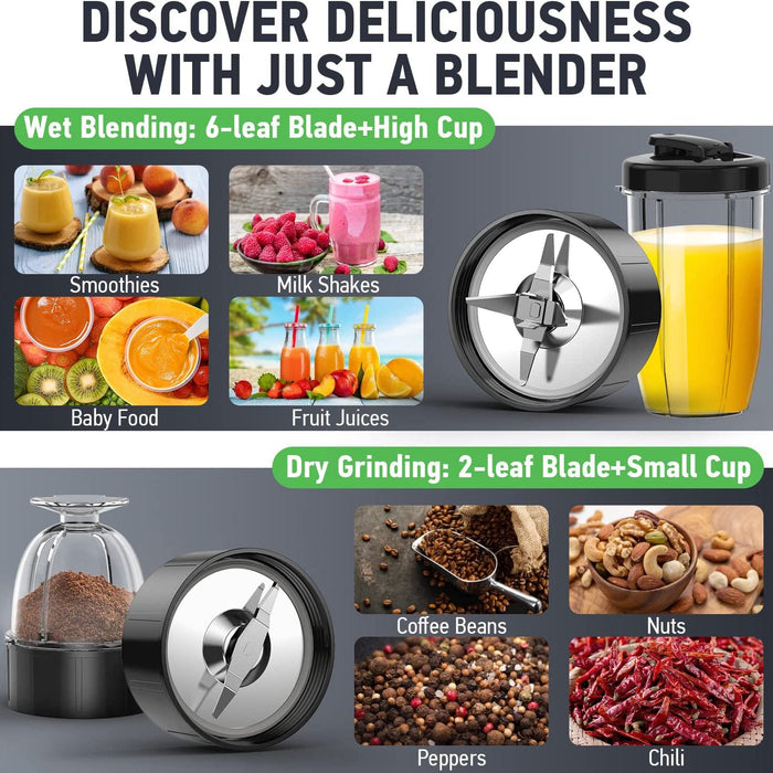 A0814, Pro 850W Bullet Personal Blender   &