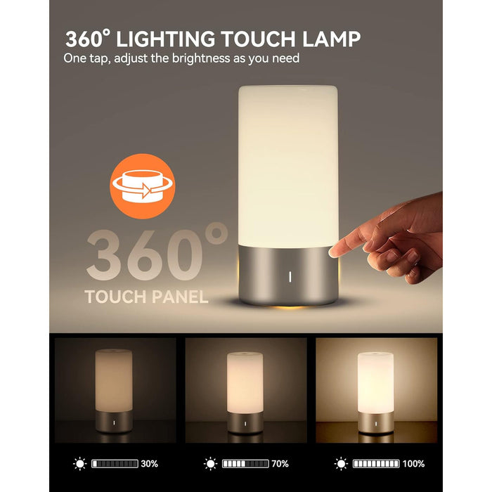 A0860,, Akey LED Table Touch Lamp  Change Color @ &