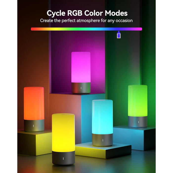 A0860,, Akey LED Table Touch Lamp  Change Color @ &