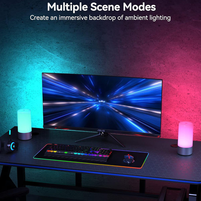 A0860,, Akey LED Table Touch Lamp  Change Color @ &