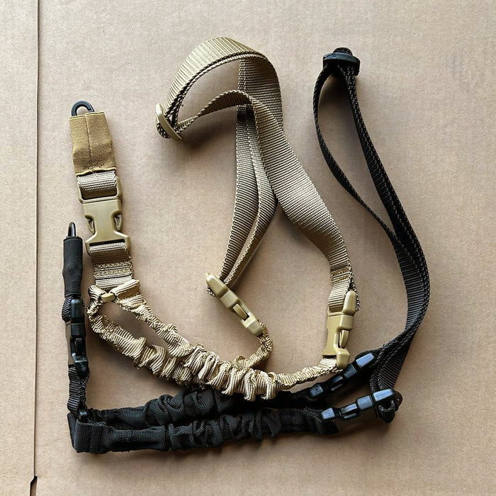 A1021,Gun Sling(Mixed Color  Black and Tan) &