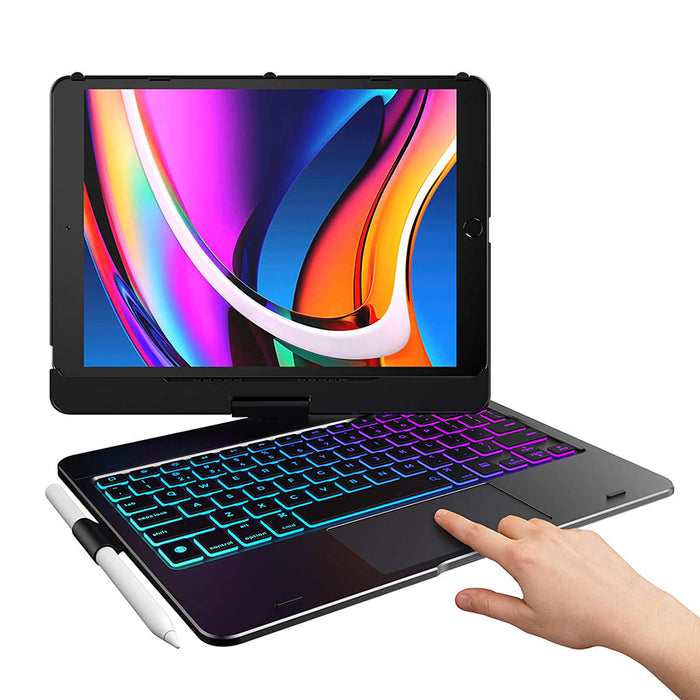 A1071, Bluetooth & Touch iPad Case with Keyboard (Mixed）