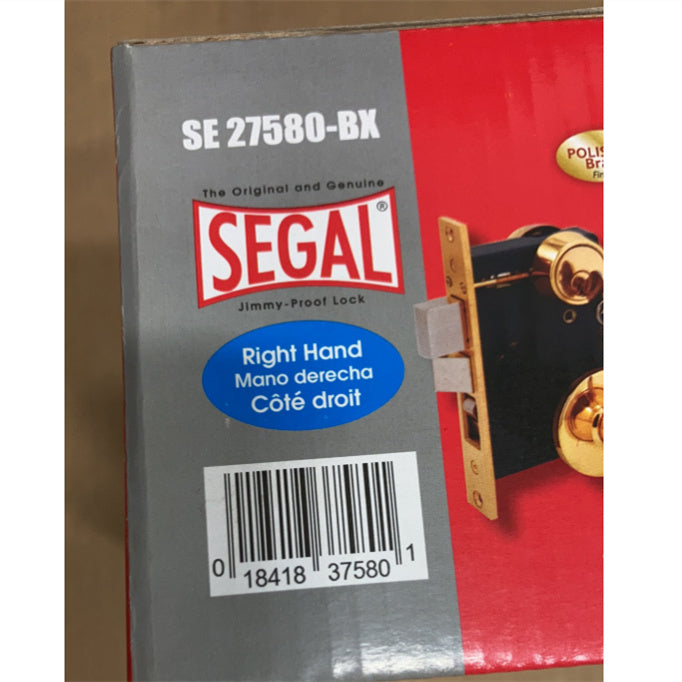 A6197 ,Entry Door Mortise Lockset  #SE27580-BX  .C4. &