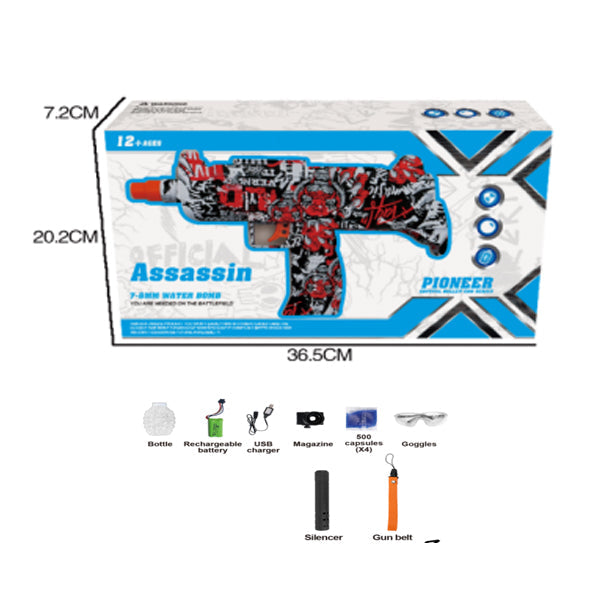 A8061, Electric Automatic Gel Ball Gun
