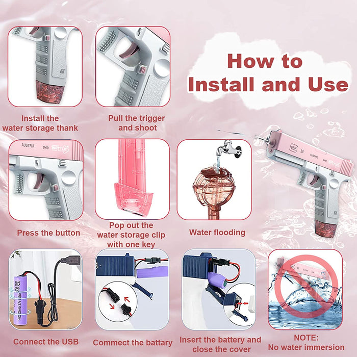 A8062, Electric Water Gun