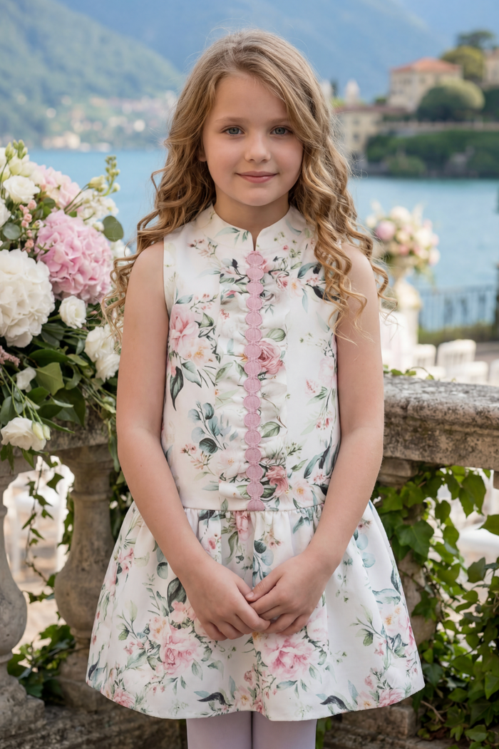 ADA DRESS IVORY FLORAL