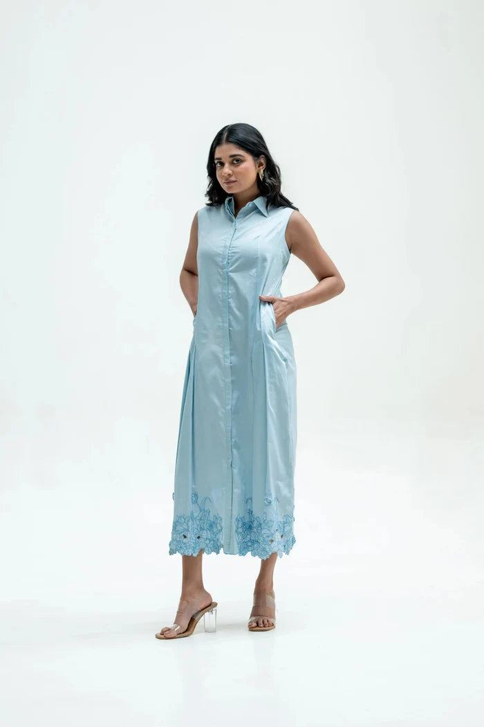 AMARA CUTWORK DRESS Bloome