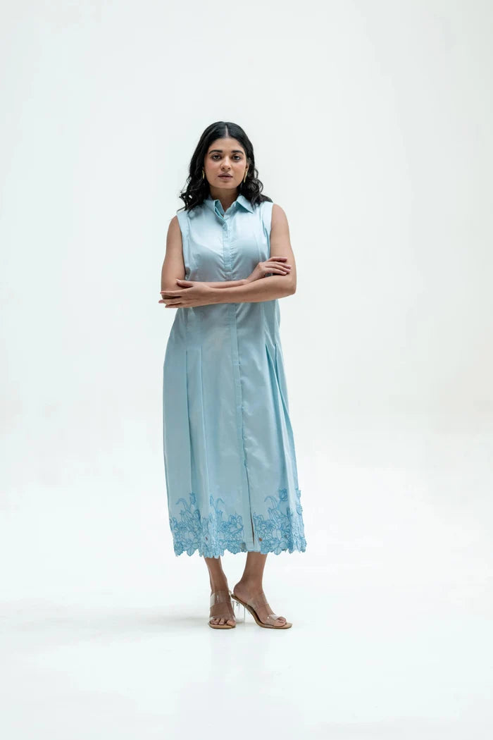AMARA CUTWORK DRESS Bloome