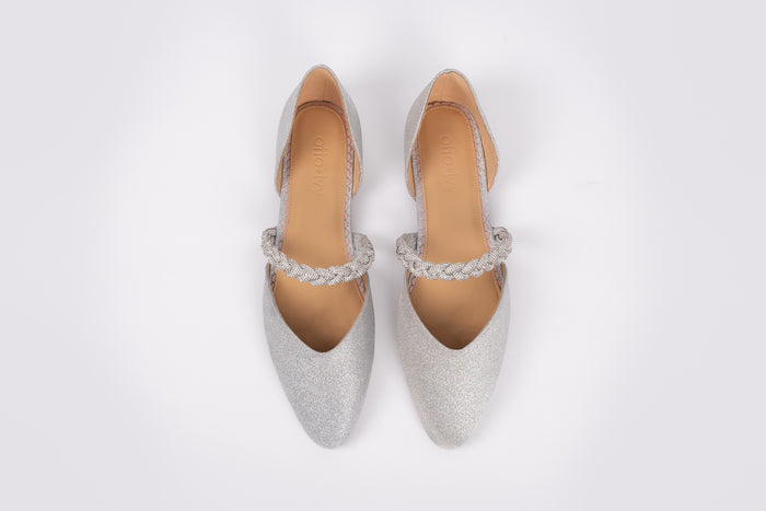 AMBER FLAT (SILVER)