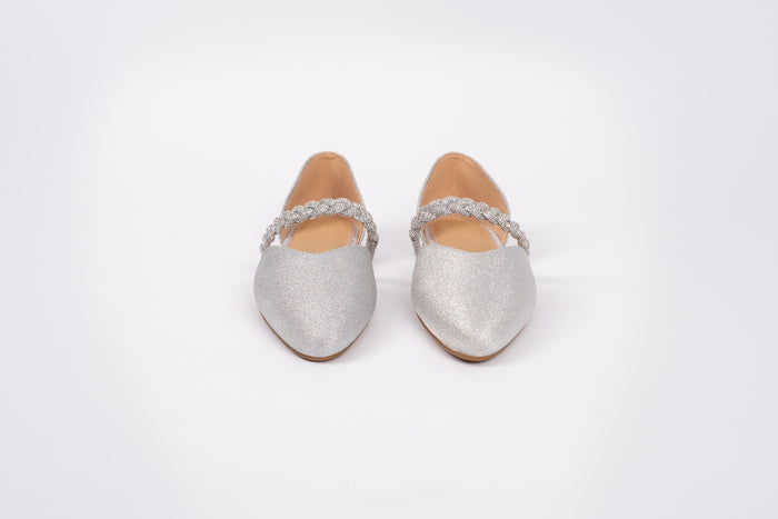 AMBER FLAT (SILVER)