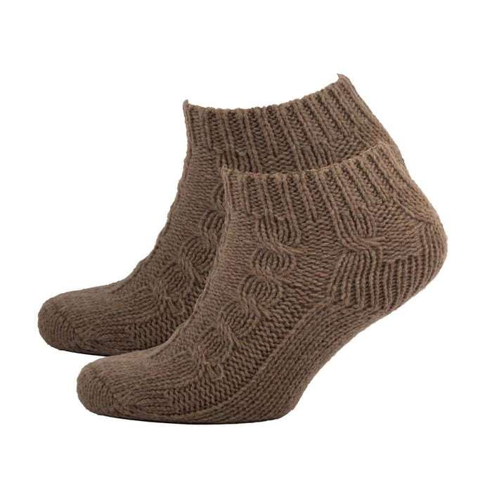 Aran Cable Chunky Ankle Socks Step into Comfort & Style with Aran Cable Chunky Ankle Socks