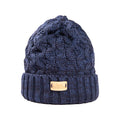 Aran Cable Knit Beanie Hat Aran Cable Knit Beanie Hat | Traditional Honeycomb Design