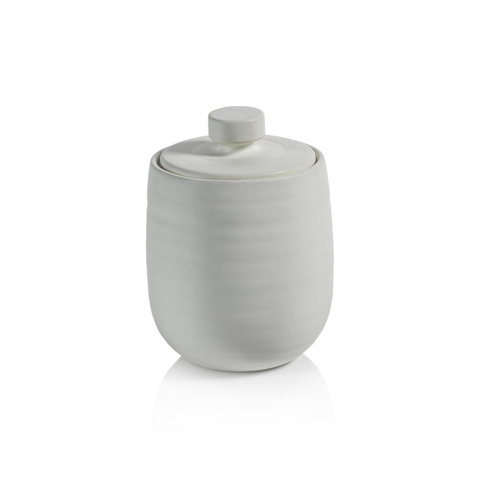 Arpège Lidded Jar - Jar by Carlyle Avenue