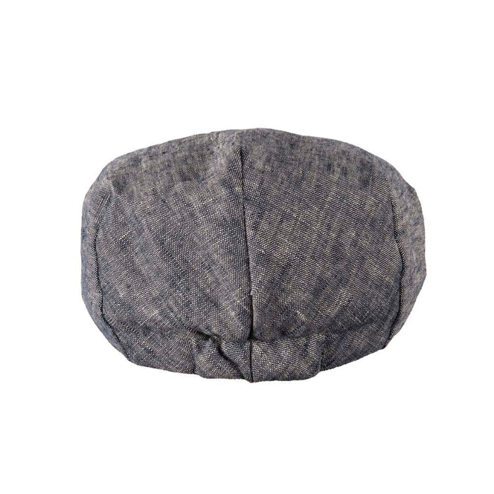Classic Linen Flat Cap - Arthur Style at Heritage Traditions