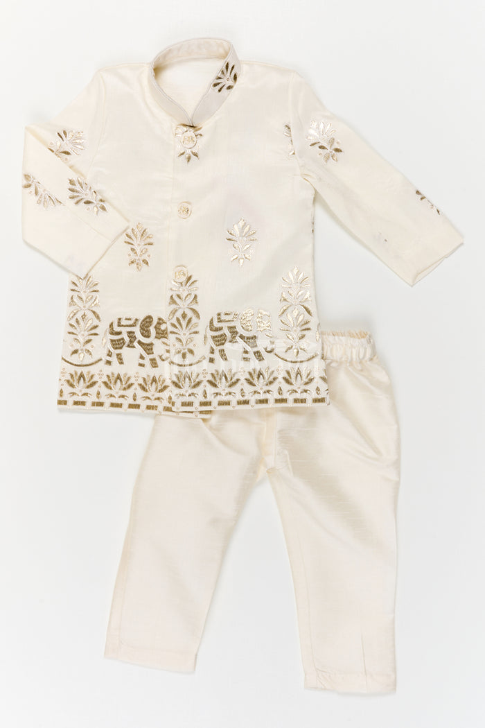 Baby Boy Sherwani Outfit for Traditional Functions and Celebrations