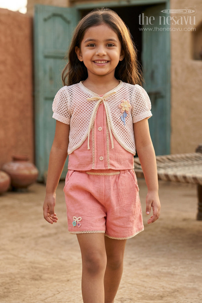 Baby Girl Co Ord Set for Toddler Outings and Everyday Play