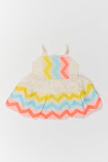 The Nesavu Baby Cotton Frocks Baby Girl Cotton Blend Frock for Birthdays Playdates and Cheerful Outings Nesavu 14 (6M) / Multicolor / Cotton Blend BFJ1019A-14 Nesavu Baby Girl Cotton Blend Frock For Birthdays Playdates Family Outings And Cheerful Celebrations