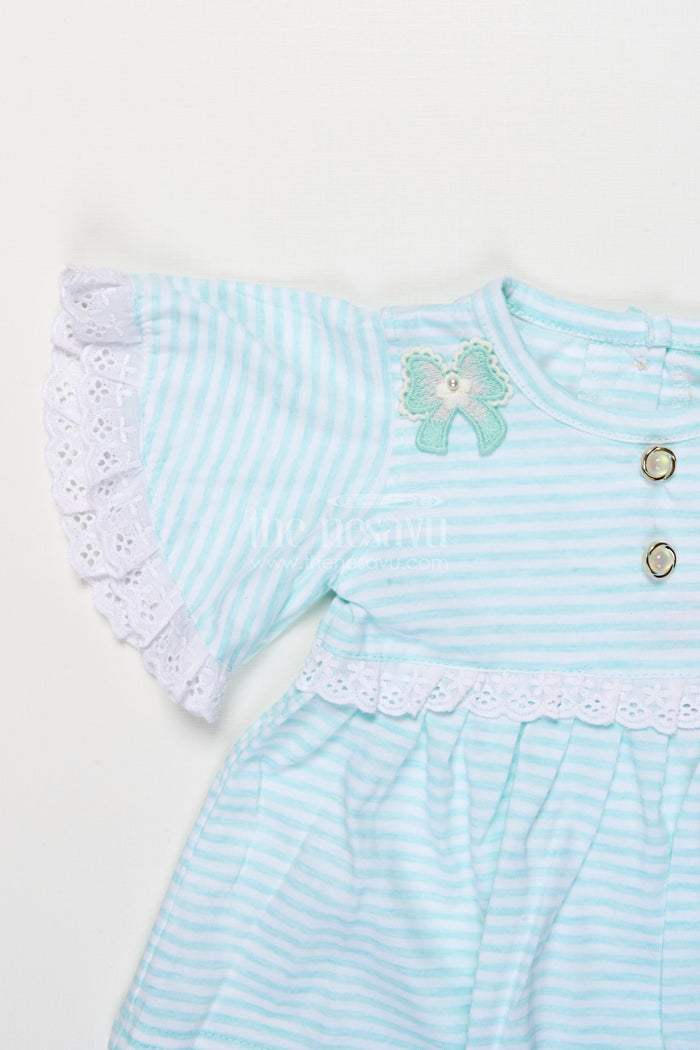 The Nesavu Baby Casual Sets Baby Girl Cotton Top and Shorts Set for Everyday Outings Nesavu Nesavu baby girl cotton top shorts set casual wear daily outings