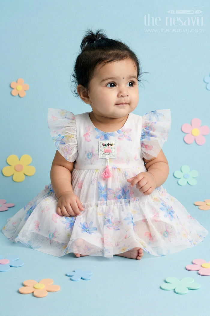 Baby Girl Frock for Naming Ceremony and Family Photoshoots