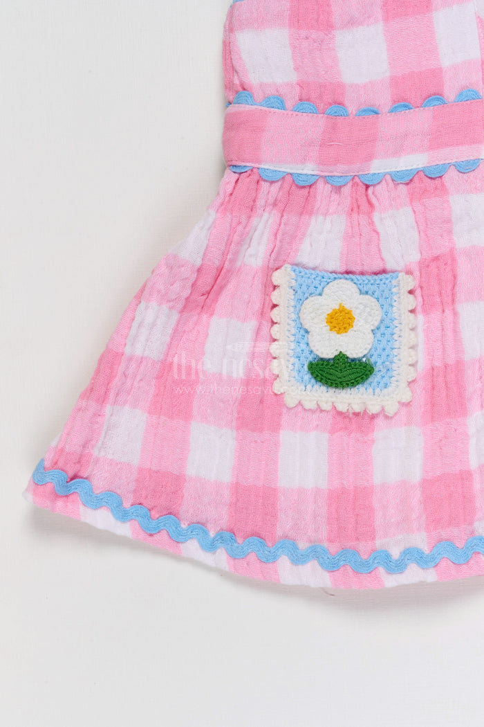 The Nesavu Baby Frocks Baby Girl Muslin Frock for Birthday and Family Photos Nesavu Nesavu Baby Girl Muslin Cotton Frock With Headband For Birthdays And Special Family Occasions