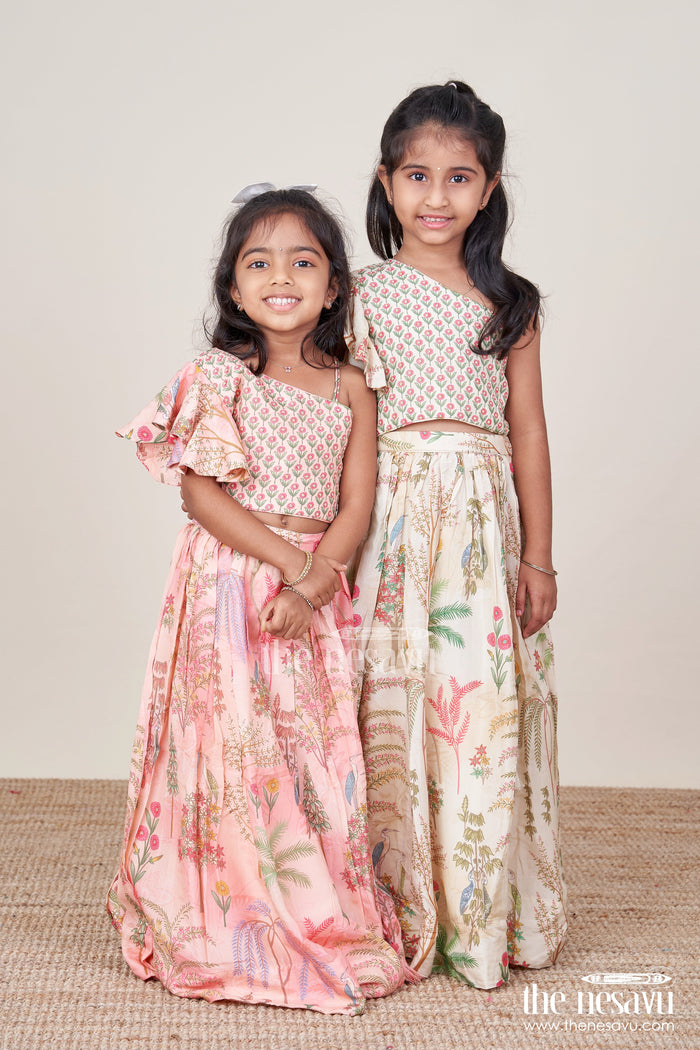 The Nesavu Girls Lehenga Choli Baby Girls Lehenga Choli for Weddings and Festive Functions Nesavu Nesavu baby girls lehenga choli weddings festive celebrations birthday parties