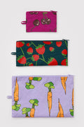 BAGGU Pochettes Plates - Carotte et Fruits