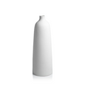 Bari All White Earthenware Vase - Vases by Carlyle Avenue