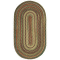 Bear Creek Wheat Braided Rug Oval image