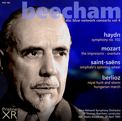 BEECHAM The ABC Blue Network Concerts, Complete (1945) - PABX016 - CD