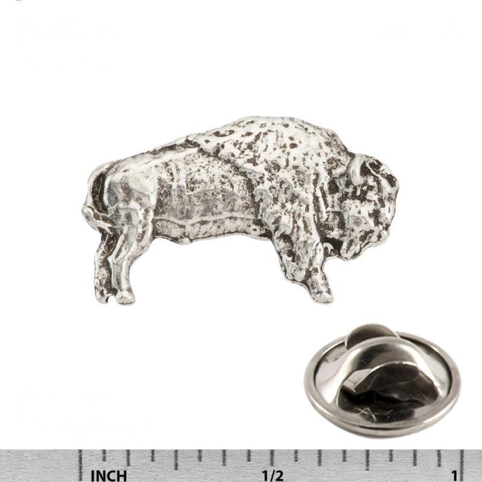 Bison hat and tie pin Accessories The Buffalo Wool Co.