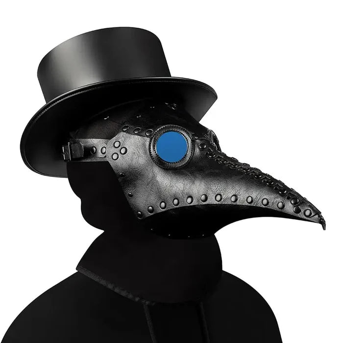 Black Plague Doctor Mask