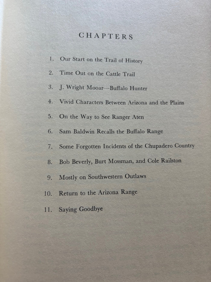 BOOKS - Adventuring with the Old Timers - Trails Travelled - Tales Told