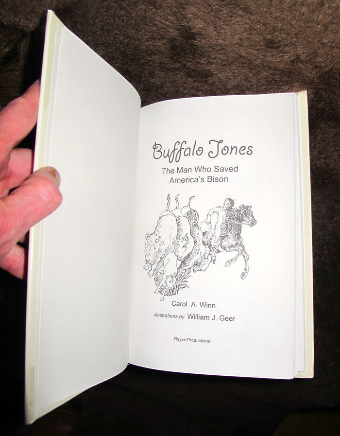 BOOKS - Buffalo Jones: The Man Who Saved America's Bison
