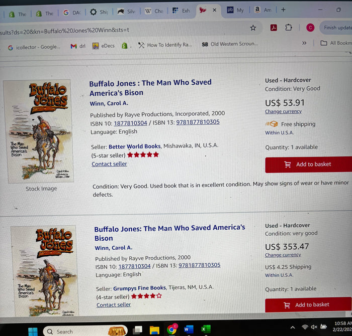 BOOKS - Buffalo Jones: The Man Who Saved America's Bison