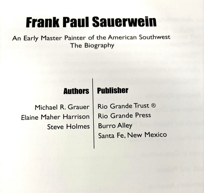 BOOKS - "Frank Paul Sauerwein"