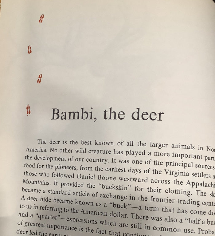 BOOKS - Hoofs, Claws and Antlers by Harold McCracken - Illustrated by Lee Ames