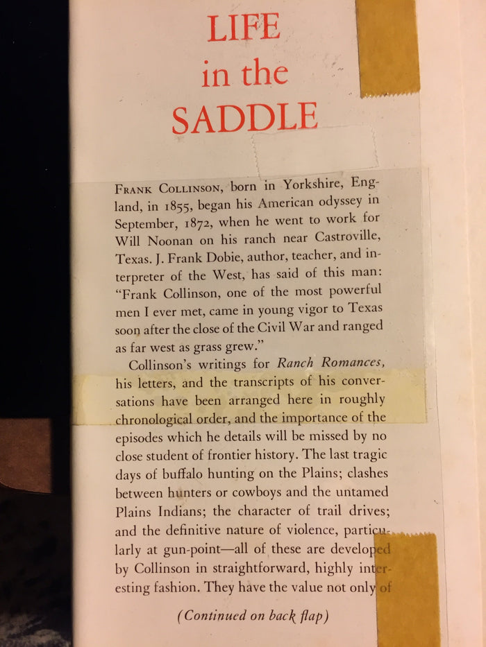 BOOKS - Life in the Saddle