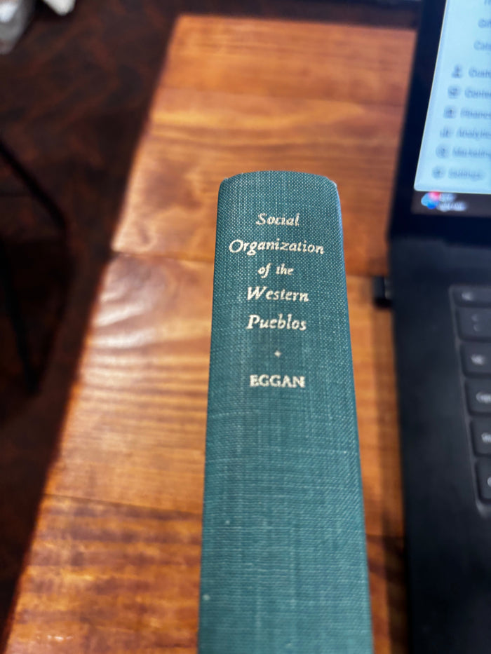 BOOKS - "Social Organization of the Western Pueblos" by Fred Eaggan