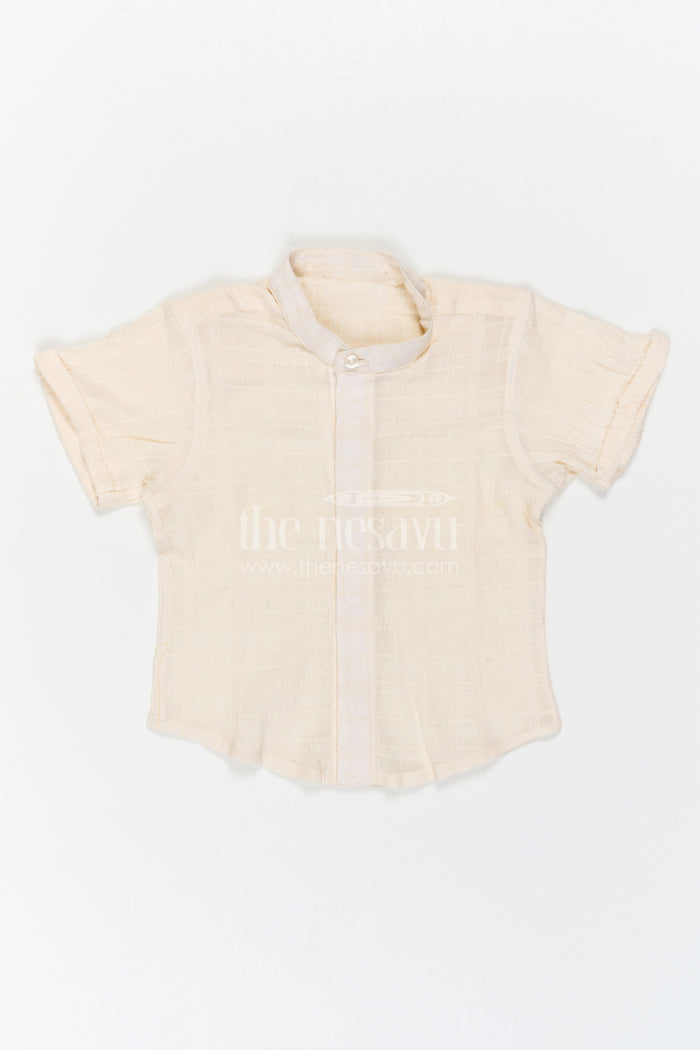 The Nesavu Boys Cotton Shirt Boys Casual Cotton Shirt for Holidays and Weekend Wear Nesavu Nesavu Boys Casual Cotton Shirt For Holidays And Comfortable Everyday Wear
