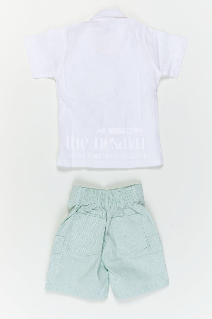 Boys Cotton Casual Set for Daily Wear and Summer Comfort