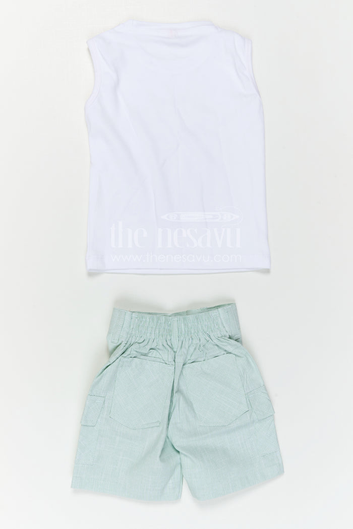 Boys Cotton Casual Set for Daily Wear and Summer Comfort