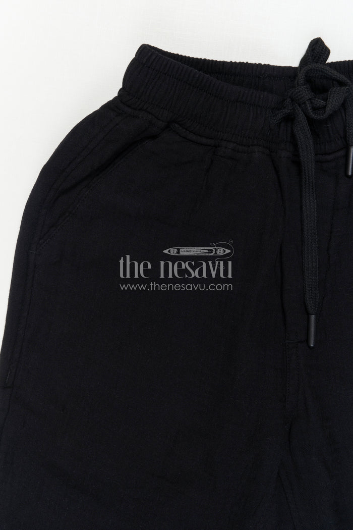 The Nesavu Boys Pant Boys Cotton Pants for Daily Wear and Casual Outings Nesavu Nesavu Boys Muslin Cotton Pants For Daily Wear Comfortable Breathable Casual Outfit For Kids