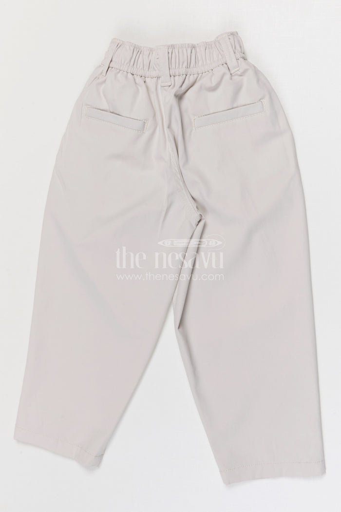 The Nesavu Boys Pant Boys Cotton Pants for School and Casual Plays Nesavu Nesavu boys cotton twill pants for school and everyday casual wear for kids