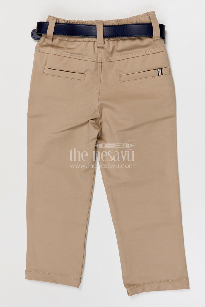 The Nesavu Boys Pant Boys Cotton Pants for School Uniforms and Casual Outings Nesavu Nesavu boys cotton pants for school and everyday casual outfits for kids